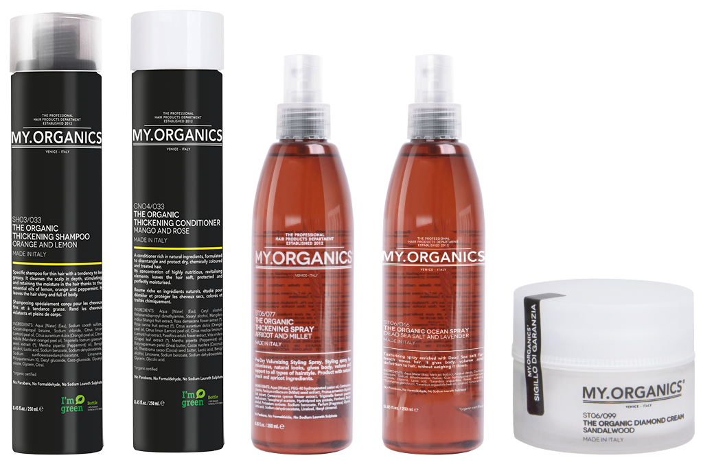 Thickening Line: products for scalp and hair - My.Organics